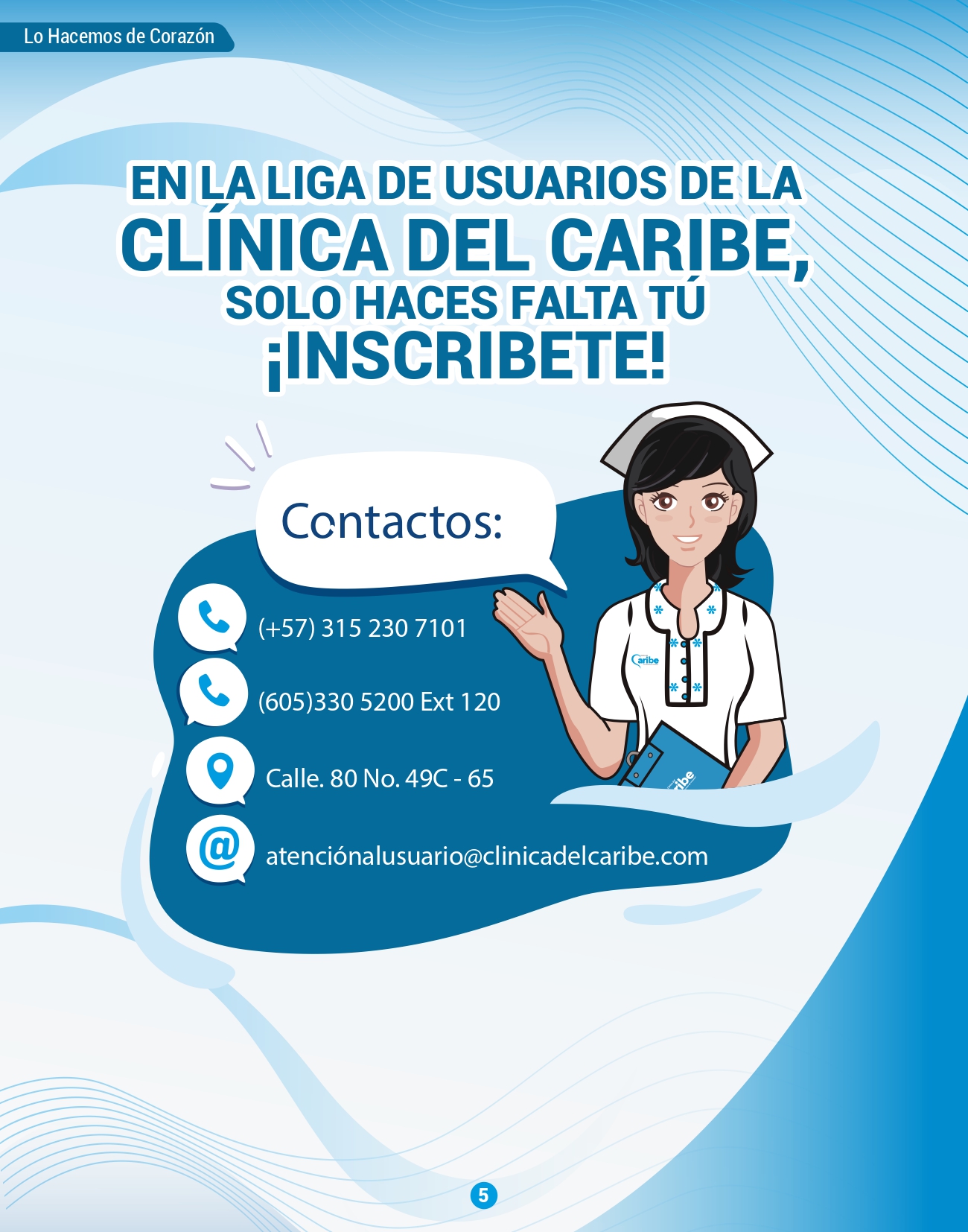 Boletin Cuidamos de ti - Clinica del Caribe 06