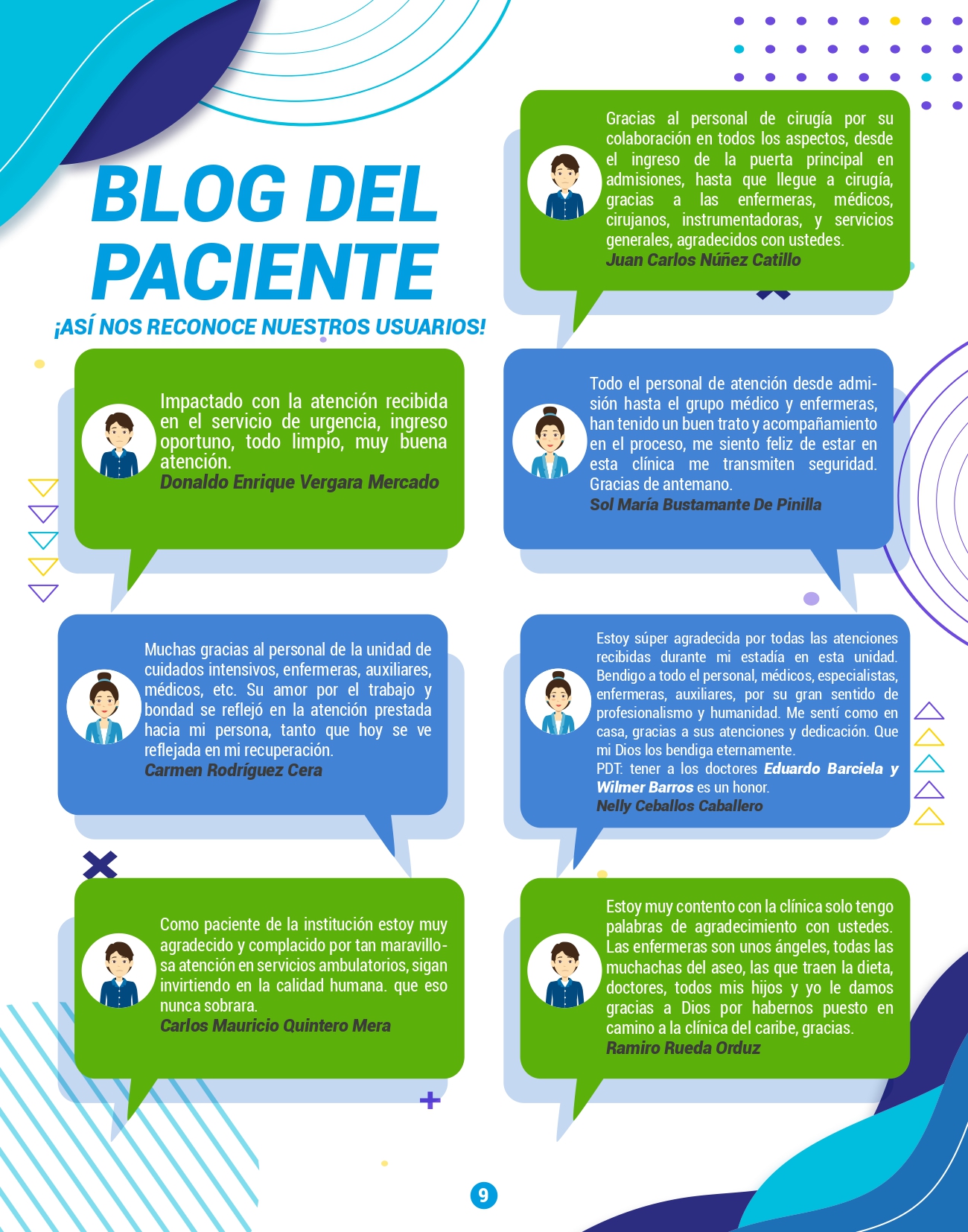 Boletin Cuidamos de ti - Clinica del Caribe 10